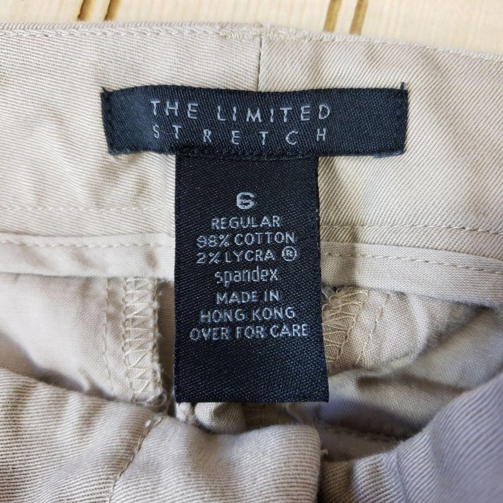 The Limited 6 Khaki Tan Stretch Straight Leg Pants - Picture 8 of 9